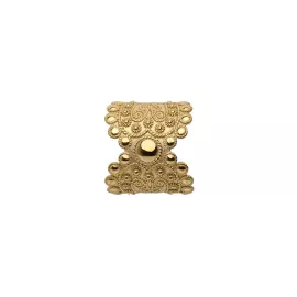 Skjerfring med kruser, forgylt